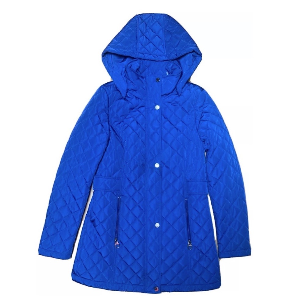 Calvin Klein Women’s XS Puffer Coat - Royal Blue